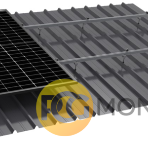 Kit de montaj pentru sisteme fotovoltaice 5kw pe acoperis de tabla